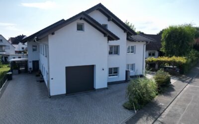 Neubau eines Doppelhauses in Lützelinden